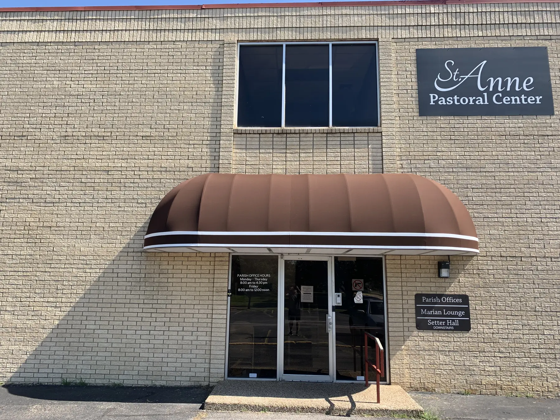 Commercial exterior sign and awning project